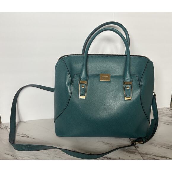 Cromia Italian Leather Handbag Purse – Peacock Luxe Designer Christmas Gift $465 - Picture 14 of 14